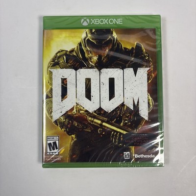 DOOM (Microsoft Xbox One, 2016) Brand New Factory Sealed