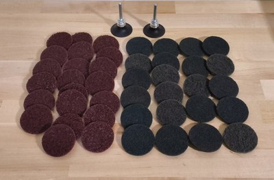 Die Grinder Sanding Surface Prep 2'' Disc Quick Change With Two Back Up Pads