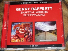 Gerry Rafferty    " Snakes & Ladders / Sleepwalking "  2 x CD set   EMI RE  2012