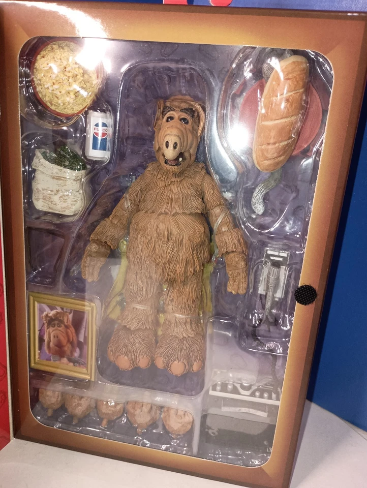 Figura de acción NECA Ultimate Alf Alien Life Form 7" escala 1:12 nueva sellada ¡BONITA!! Foto 4 de 4