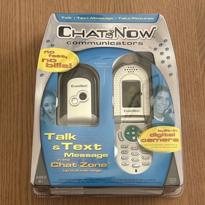 Tiger Electronics CHAT NOW Communicator Phone Kids 2-way Radio Hasbro 