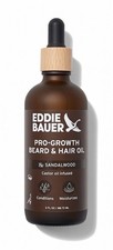 Eddie Bauer Beard Oil Pro-Growth Sandalwood Castor 3oz 88.7mL Men