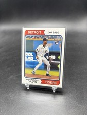 Brendon Davis Rookie 2023 Topps Heritage #67 RC Detroit Tigers