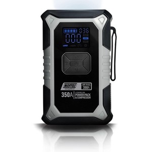 Maypole 350A Jump Starter Power Pack Air Compressor 12V Lithium Tyre Inflator