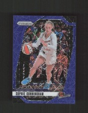 2024 Panini Prizm WNBA #117 Sophie Cunningham Blue Velocity Prizms