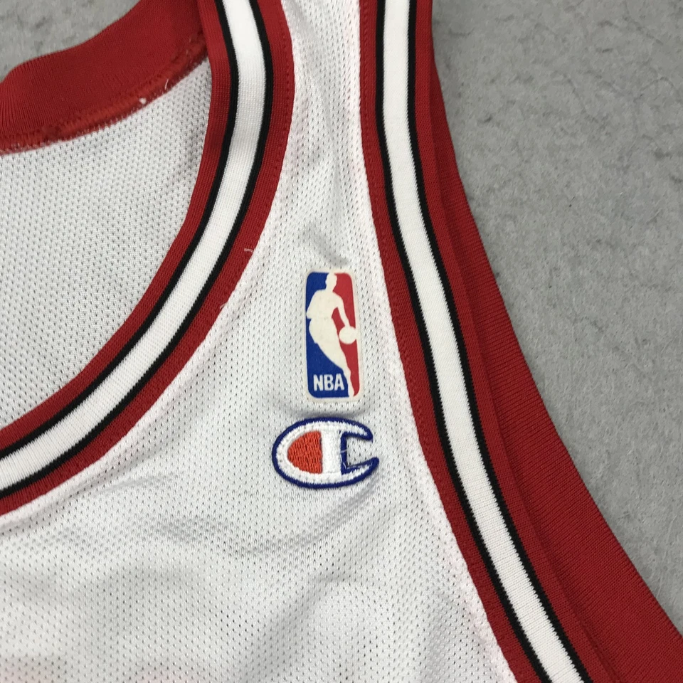 Camiseta DE COLECCIÓN Chicago Bulls Para Hombre 48 Blanco Rojo Campeón Michael Jordan #45 Años 90 Foto 4 de 4