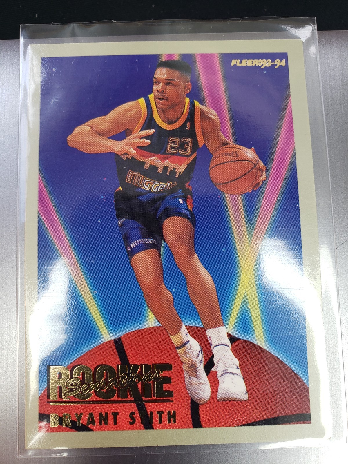 1993-94 Fleer Rookie Sensations #22 Bryant Stith Denver Nuggets