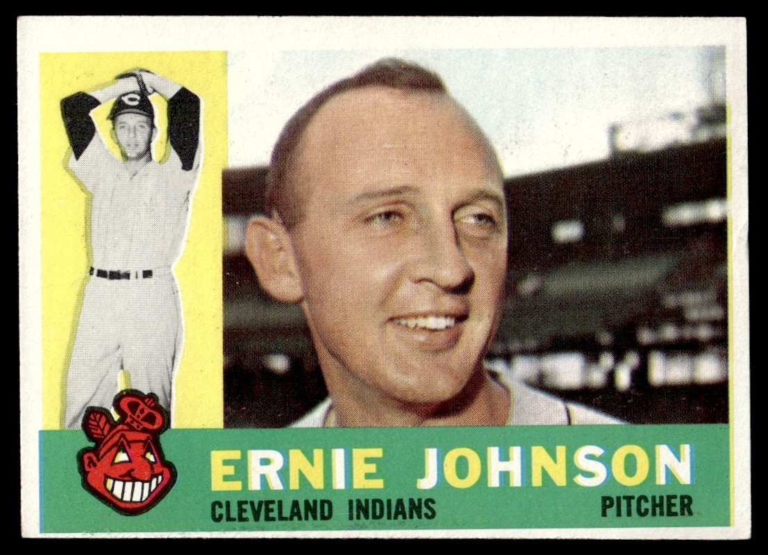 1960 Topps Ernie Johnson Cleveland Indians #228