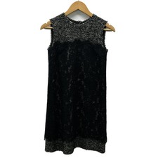 DOLCE&GABBANA Black White Women's Dress