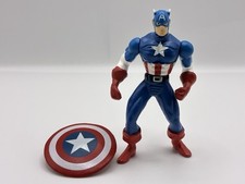 1984 Mattel Marvel Super Heroes Secret Wars Captain America action figure
