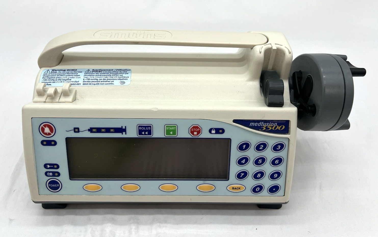 Medfusion 3500 Pump SW V5.0.0 (Parts Only -No Power Cable)