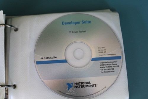NATIONAL INSTRUMENTS NI DEVELOPER SUITE MAJ 2005 VTG OPROGRAMOWANIE 10 DYSKÓW + OBUDOWA - Zdjęcie 5 z 13