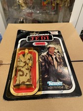 Vintage 1983 Star Wars ROTJ Han Solo Trench Coat Figure Kenner NIB