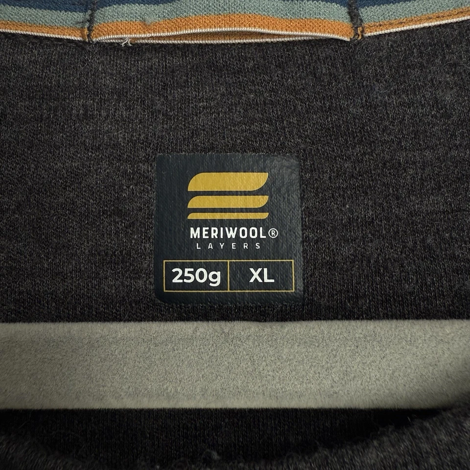 Meriwool Gris Manga Larga 250 Gramos Lana Fina Merino | Mujer Otoño Invierno Exterior Foto 2 de 4