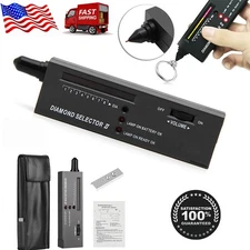 Portable Diamond Tester Gem Detector Mini Case Gemstone Jeweler Testing Tool Kit