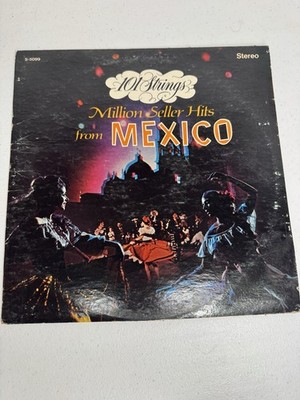 101 Strings    Million Seller Hits From Mexico Vinyl, LP Alshire    Pre Owned