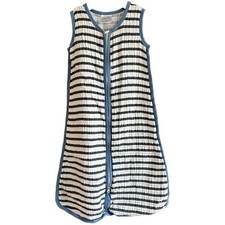 Aden and Anais size medium 6-12 month stripe sleep sack