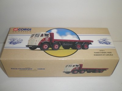 Corgi 97971 Foden 8 Wheel Rigid Robson's Of Carlisle - 1:50 Truck