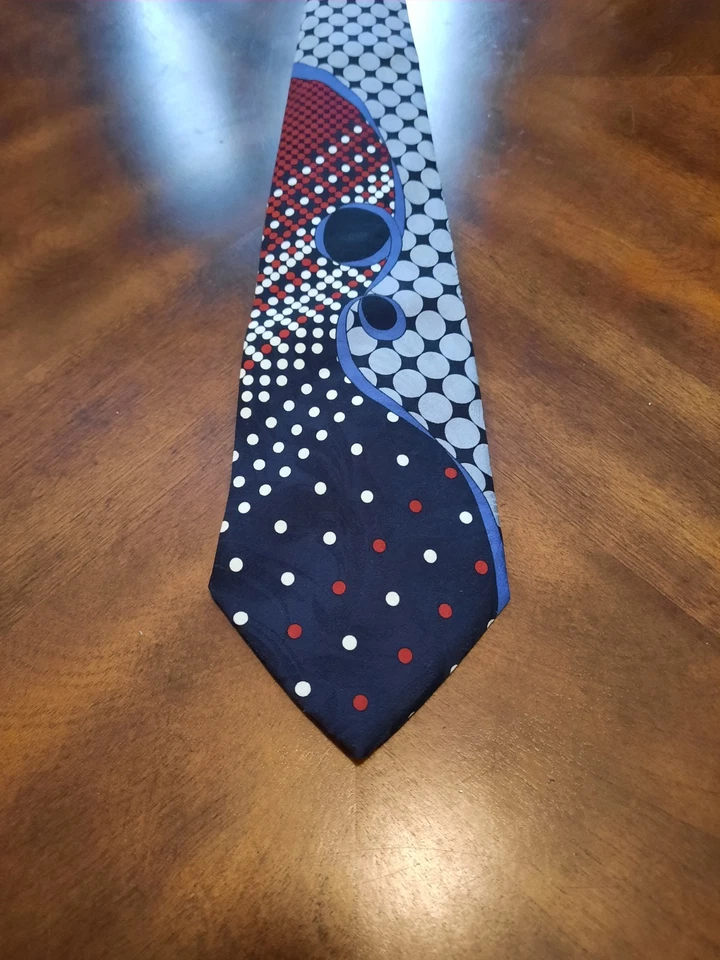 Corbata estilo Art Deco vintage para hombre años 90 - 2000 Foto 2 de 4