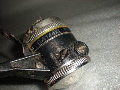 喜楽（キラク）sp5l & zebco（ゼブコ）omega 144 Vintage Zebco Omega 144XL Ultra Light Trigger Cast Fishing Reel