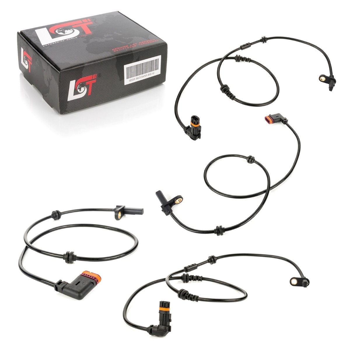 4X ABS Sensor Set Front Rear For MERCEDES-BENZ S-CLASS W221 4MATIC