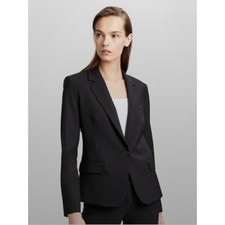 Theory Gabrielle Tailor Blazer Black Size 8