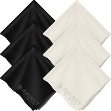 Microfiber Cleaning Cloth - Eyeglass Cleaning Cloth, Pack of 6 Microfiber Clo...