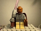 LEGO Star Wars 7261 Light Up Mace Windu Minifigure sw0133 WORKING
