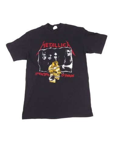 Metallica M Harvester of Sorrow Vintage Concert Tour T- 1980s vintage concert t-shirt, vintage, single stitch, B+ condition