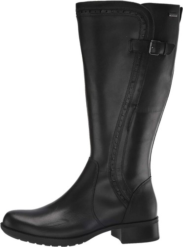 Rockport Women's Evalyn Tall Boot Fashion, Black Leather, 11 | eBay