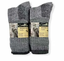 Mens Thick Heavy Duty Wool Blend Work Hiking Boot Socks Winter Warm Thermal