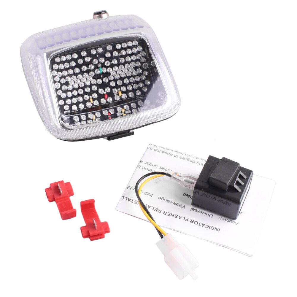 Clear LED Taillight Turn Signal Fits Harley V-ROD Night Rod Street Rod 2002-2011