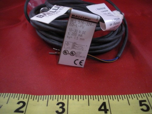 Balluff BES 516-324-EO-L-PU-05 Proximity Sensor 00030 527032 10-30vdc Sn 1.5mm - Picture 3 of 3