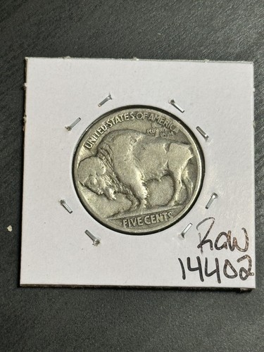 Moneda Buffalo Nickel 1914 bonita buena fecha mejor (Raw14402) - Imagen 2 de 2