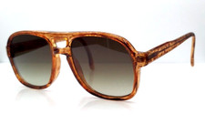Vintage Harrison Tortoise Pilot Sunglasses USA W/NEW LENSES