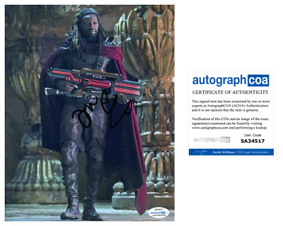 Omar Sy Signed X Men Days Of Future Past Bishop 8x10 Photo Exact Proof Acoa A Ebay