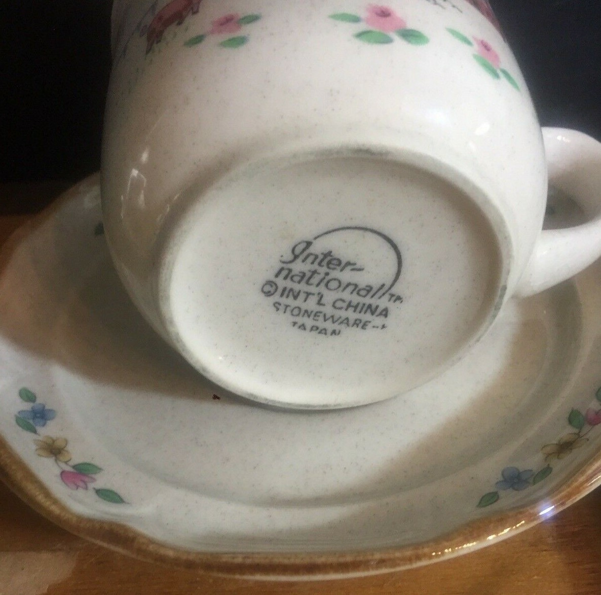 International China Heartland Stoneware Japan Plate, Bowl or Cup