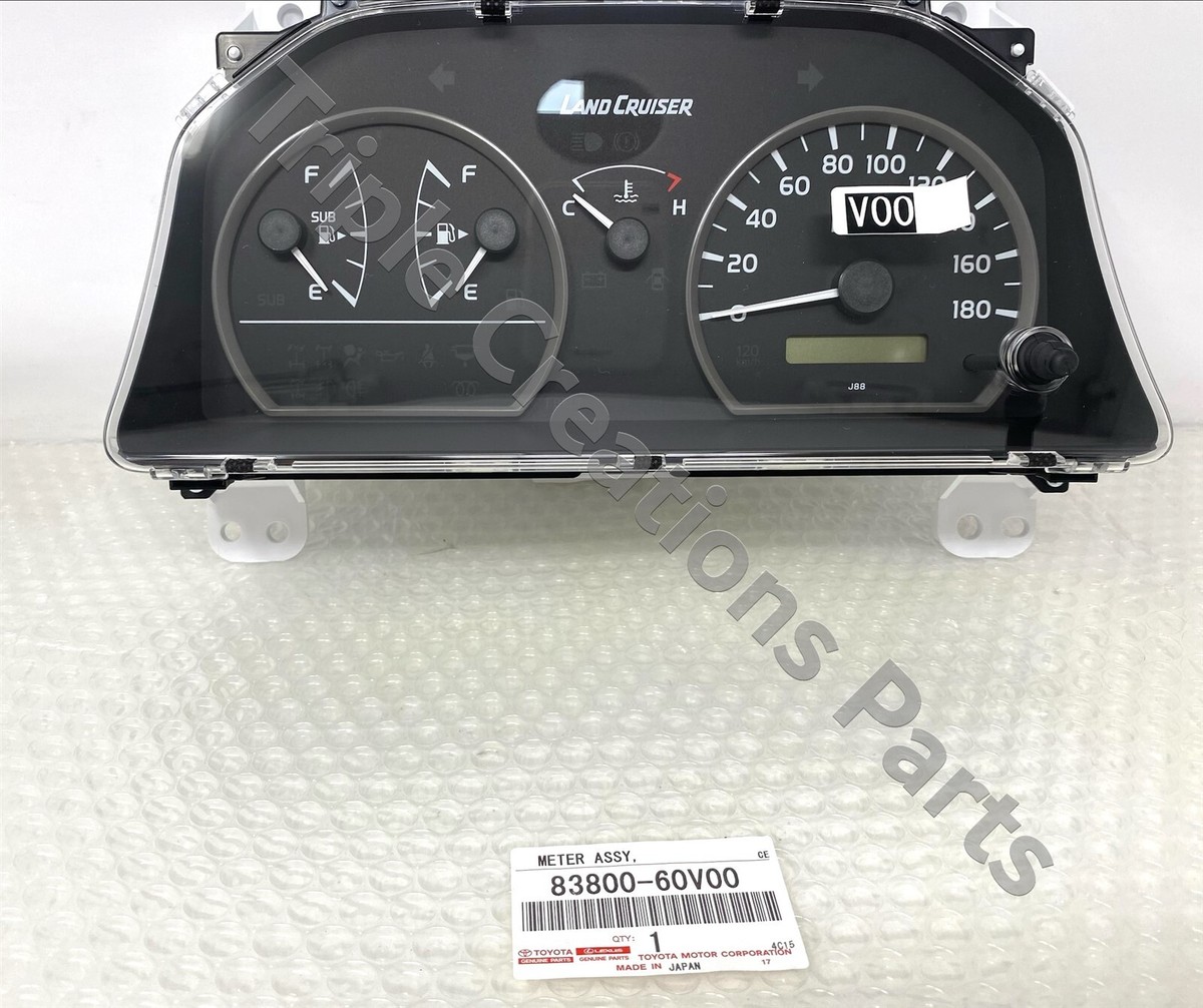 綺麗に保存しています。 83800)コンビネーションメータASSY トヨタ トヨタ純正品番先頭83