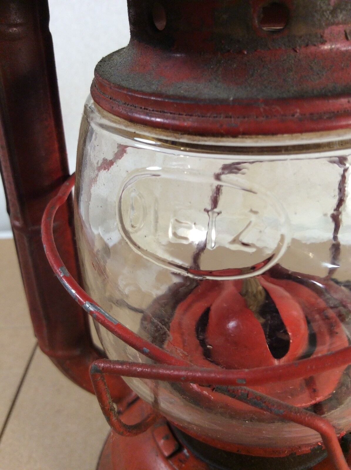 Dietz no. 50 Lantern red with Dietz glass, Vintage | eBay