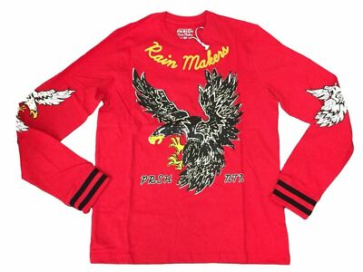 Rain Maker Eagle Long Sleeve T-Shirt By Parish Nation