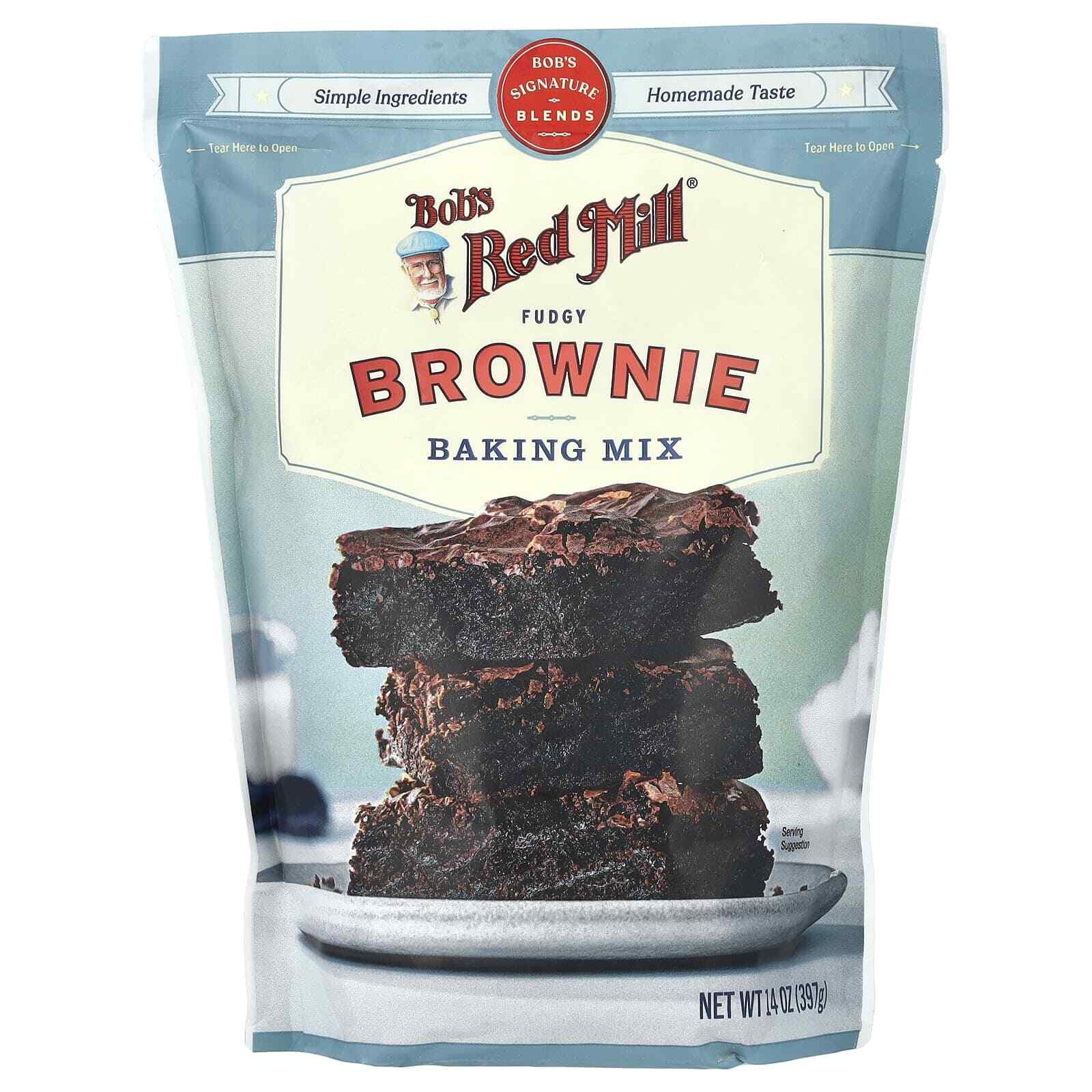 Шоколадная помадка Brownie Mix 14 унций---Bobs Red Mill В упаковке по 1 штуке 3090₽