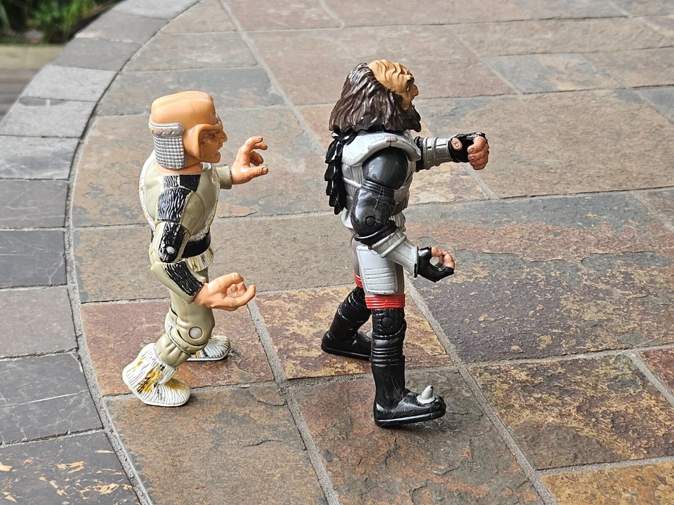 Figuras de acción Star Trek Next Generation Gowron The Klingon & Ferengi Playmates Foto 4 de 4