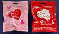 2-PK HERSHEY KISSES BATH BOMBS NIP