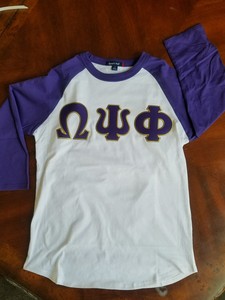 omega psi phi baseball jersey