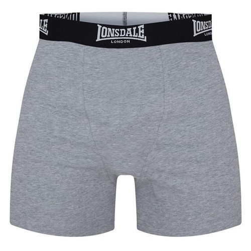 2 Pack Lonsdale London Trunks Boxer Short Boxers Pants Briefs Size XS-4XL - 第 9/9 張圖片