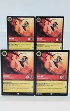 Disney Lorcana Mulan - Enemy of Entanglement 115/204 Ursula's Return - 4 Cards