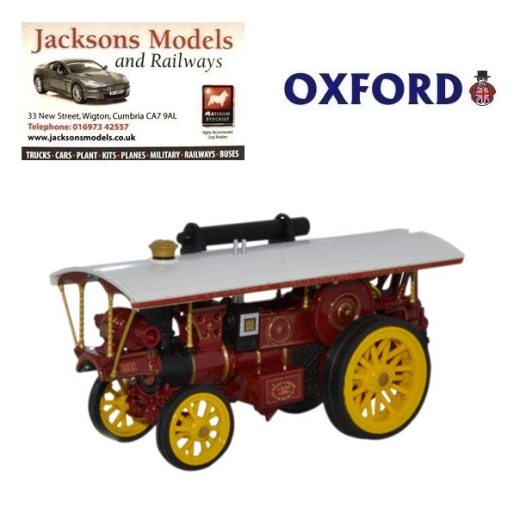 Oxford 76BUR005 Burrell Showmans Loco No.1 1:76 Scale