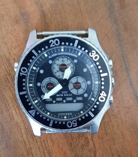 Citizen 8946 Analog Digital Combo Vintage Watch circa 1980s for parts or  repair | eBay