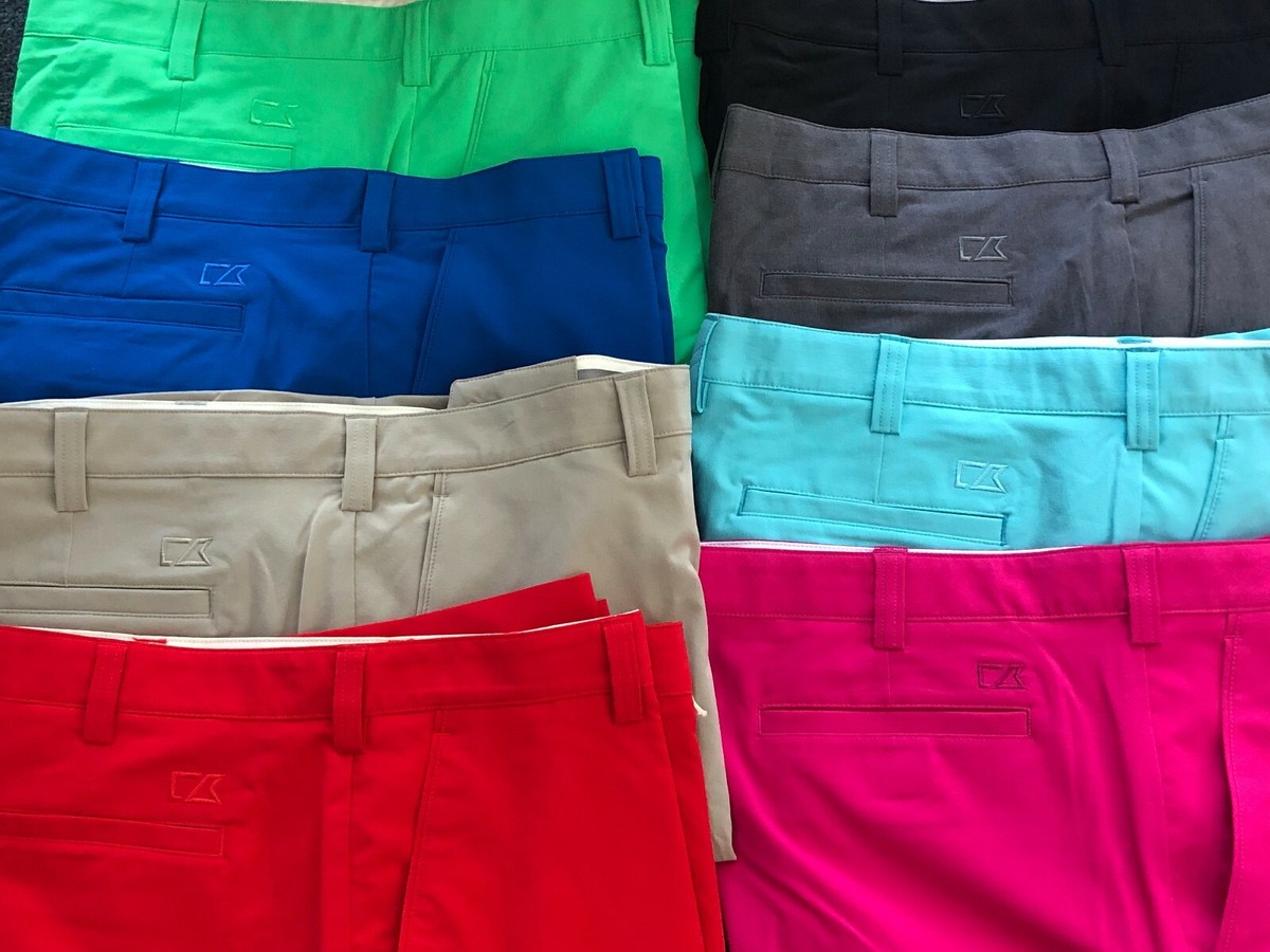 Cutter Buck Men's Shorts MCB00078 CB DryTec Bainbridge FF