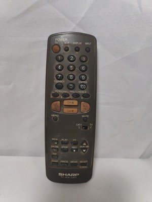 SHARP OEM G1396SA TV REMOTE CONTROL PN: RRMCG1396CESA No Battery Cover